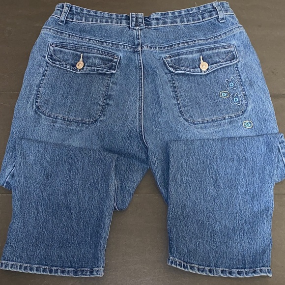 Cosmopolitan Jeanswear Size 10 Blue Ankle & Cropped Jeans - Picture 5 of 12